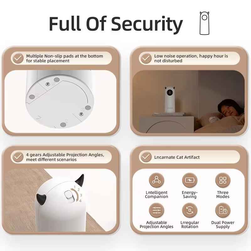PawLuxe™ Smart Laser Cat Toy