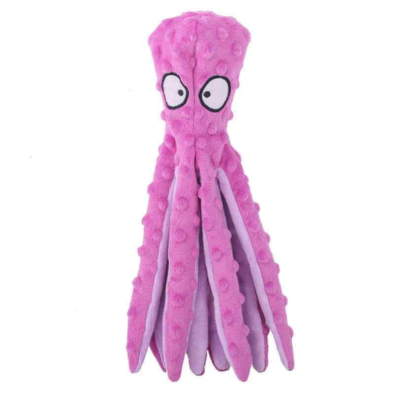 PawLuxe OctoChew Interactive Plush Toy