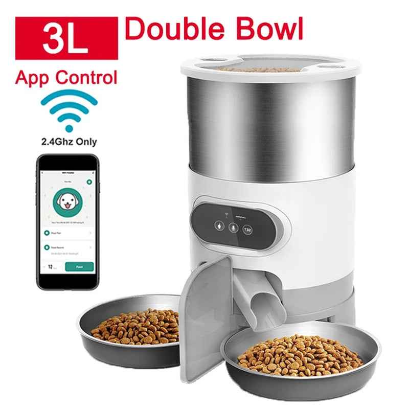 PawLuxe Smart Automatic Pet Feeder