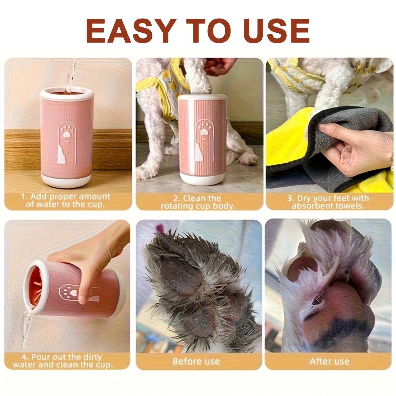 PawLux  Paw-Washing Cup 