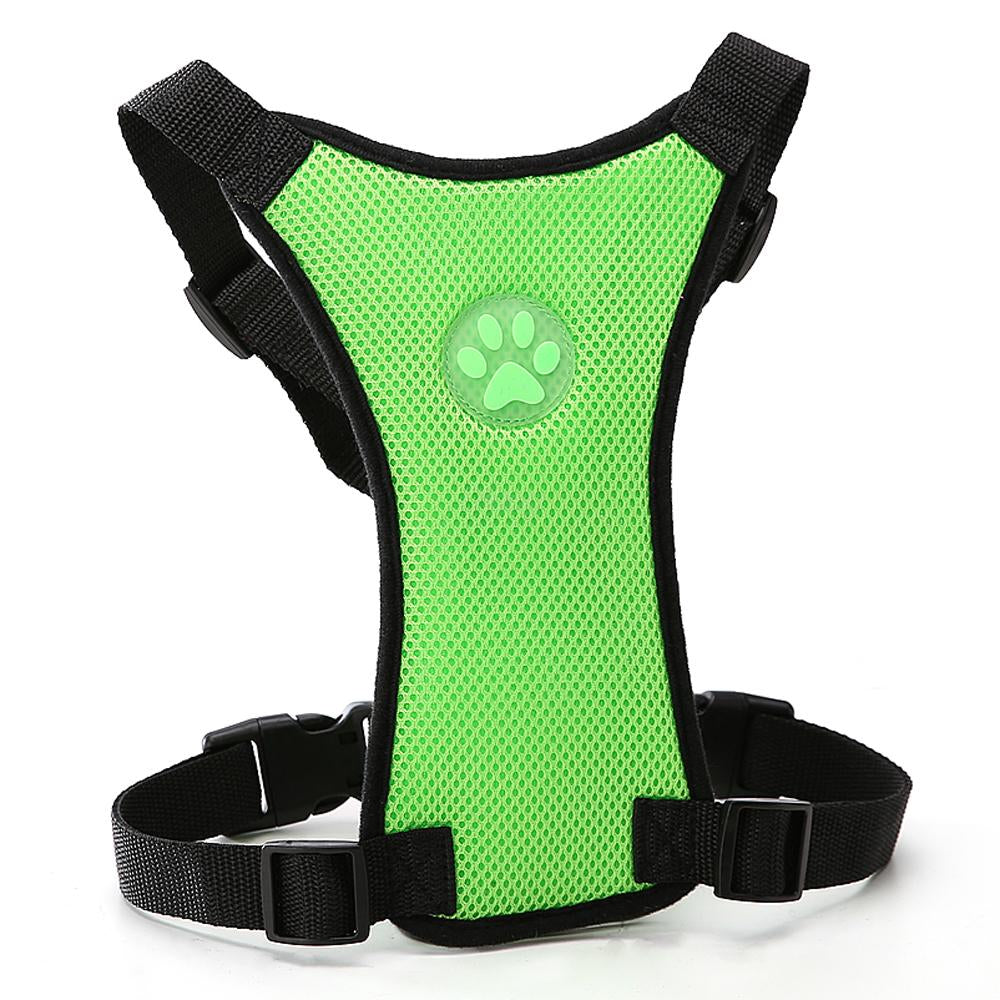 PawLuxe Breathable Mesh Dog Harness – Adjustable No-Pull Pet Vest