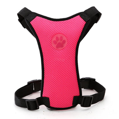 PawLuxe Breathable Mesh Dog Harness – Adjustable No-Pull Pet Vest