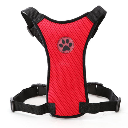 PawLuxe Breathable Mesh Dog Harness – Adjustable No-Pull Pet Vest