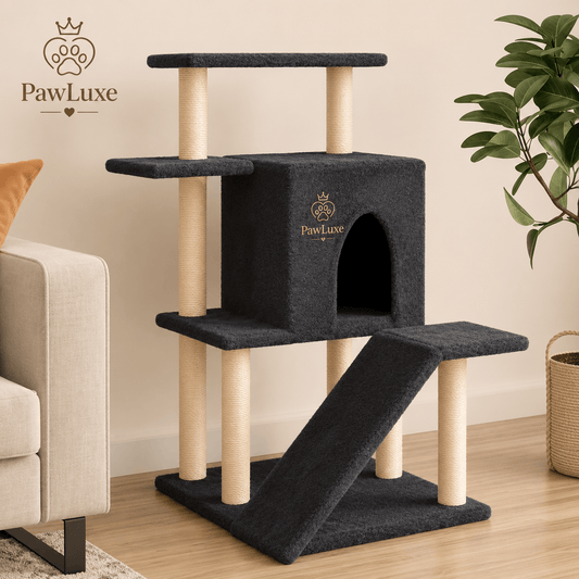 PawLuxe™ Premium Sisal Cat Tree - PawLuxe