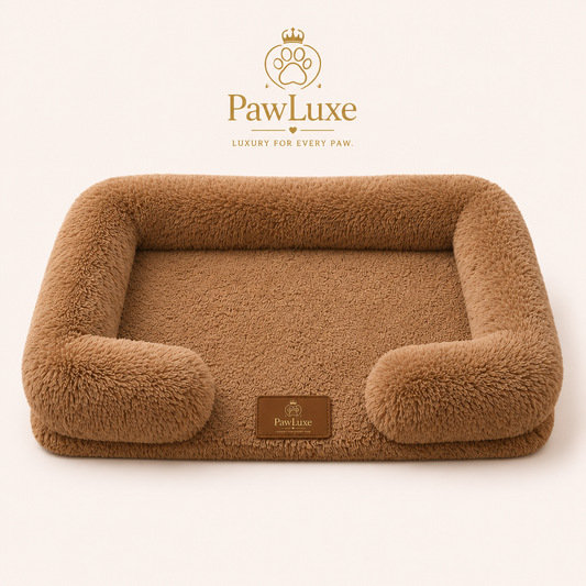 PawLuxe Ortho Plush – Calming Orthopedic Dog Bed