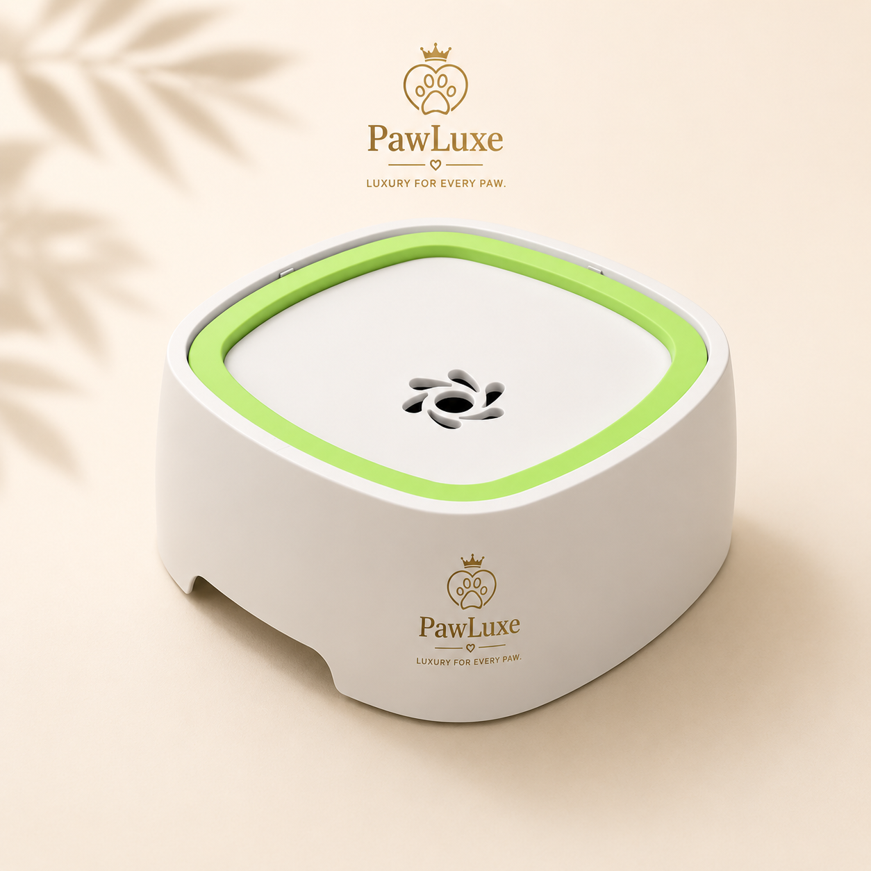 PawLuxe AquaFlow™ – No-Spill Floating Pet Water Bowl