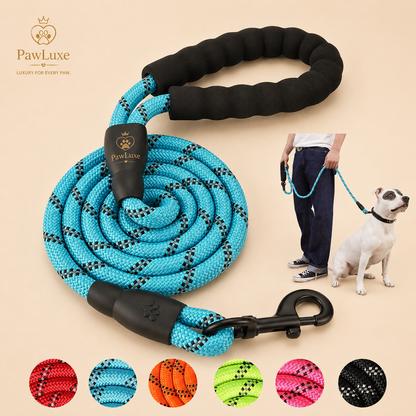 PawLuxe Reflect Pro™ – Heavy-Duty Reflective Dog Leash