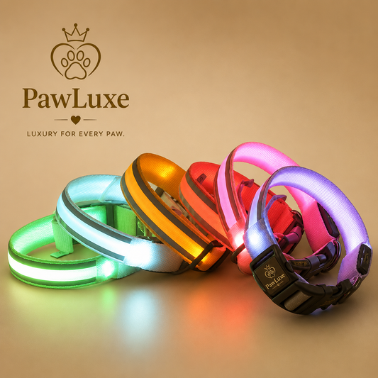 PawLuxe™ LED GlowSafe Collar - PawLuxe