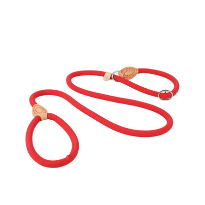 PawLuxe SlipFlex™ – Premium Braided Adjustable Slip Lead