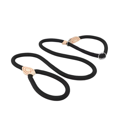 PawLuxe SlipFlex™ – Premium Braided Adjustable Slip Lead