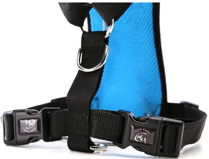PawLuxe Breathable Mesh Dog Harness – Adjustable No-Pull Pet Vest